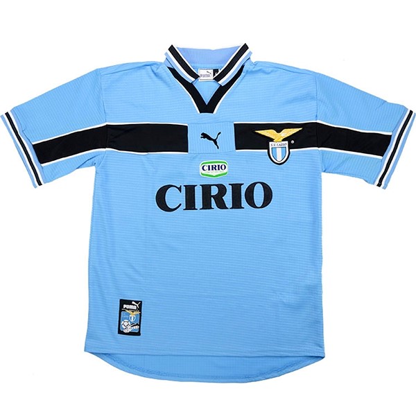 Camiseta Lazio Replica Primera Ropa Retro 1998 2000 Azul Claro